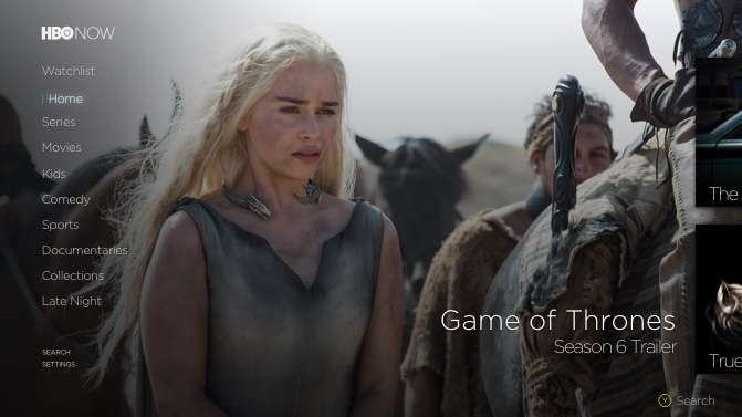 Xbox One Adds HBO Now App Just in Time for Game of Thrones Season 6